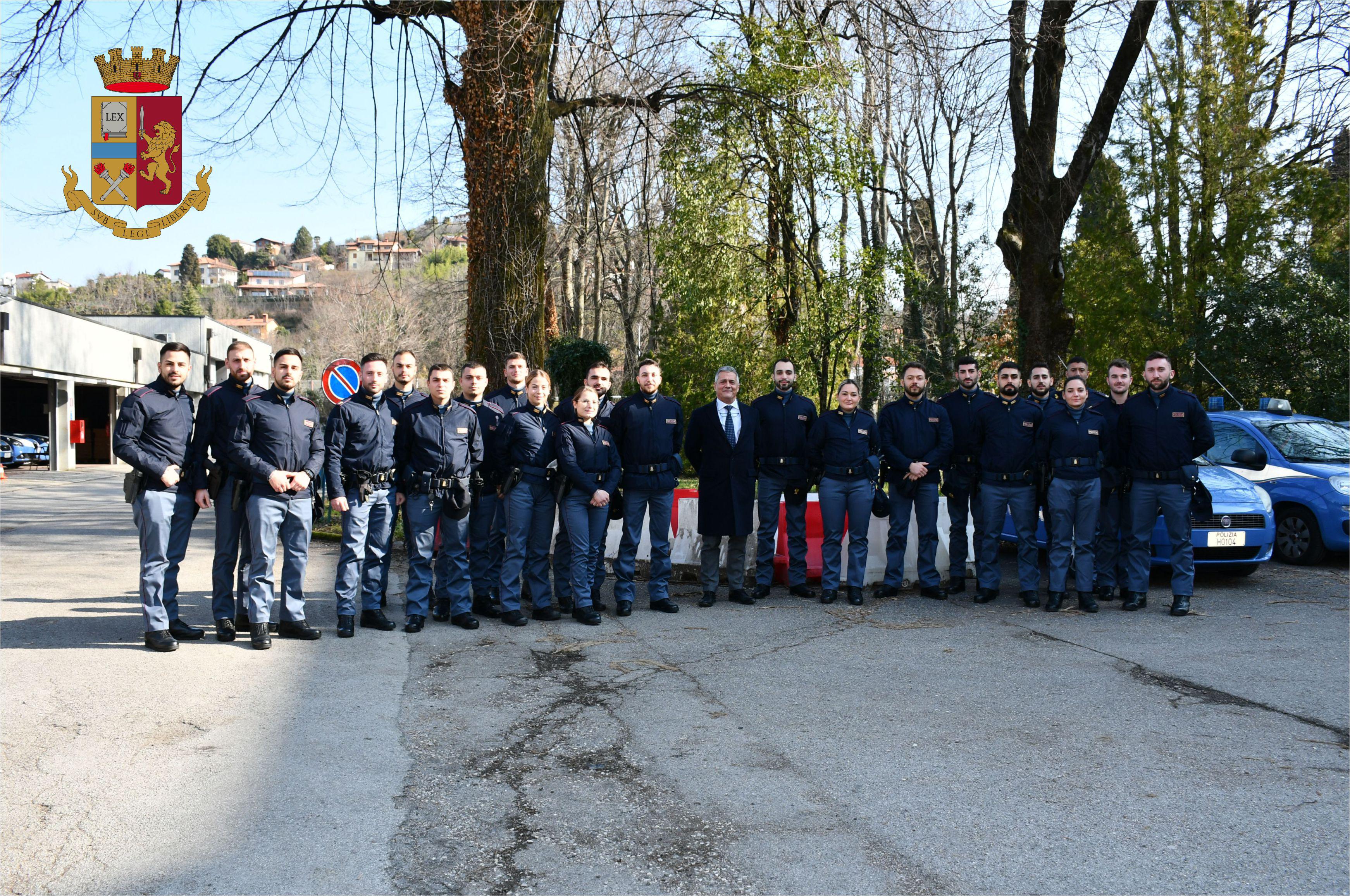 Immagine per Aumenta la polizia in questura a Gorizia, 4 agenti a Monfalcone 